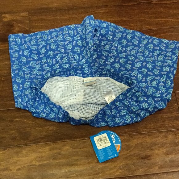 Columbia Super Backcast Water Short Swim Trunks Blue SIZE SMALL NEW WITH… - Picture 8 of 8